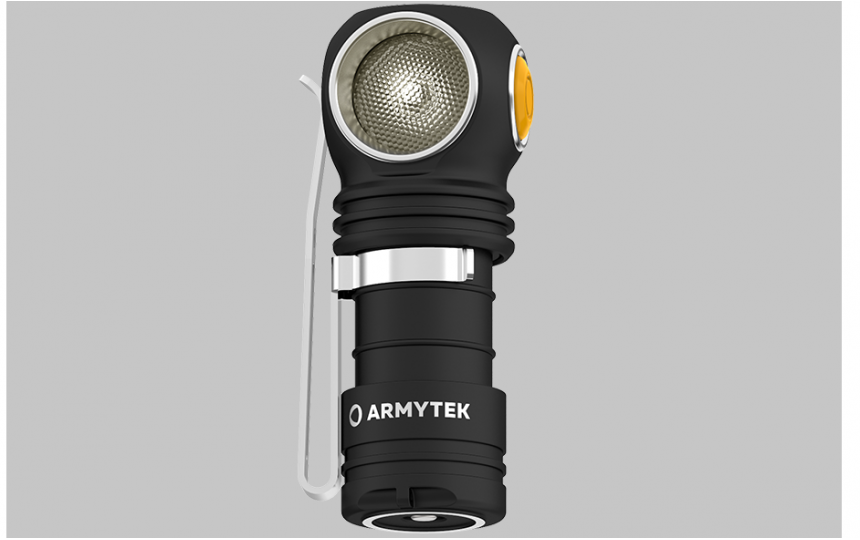 Налобный фонарь Armytek Wizard C1 PRO (аккум 18350 в компл, теплый белый свет)
